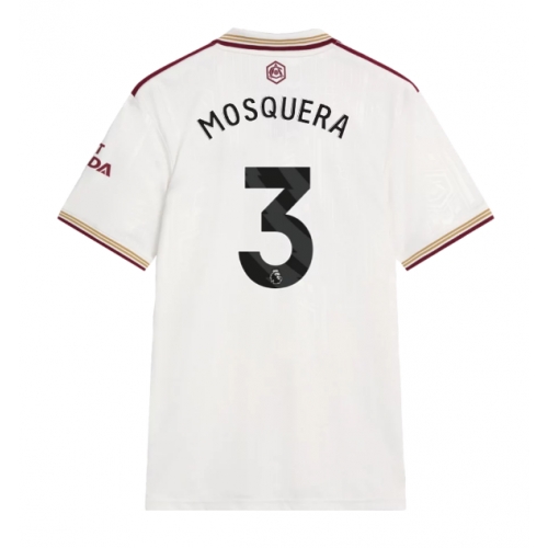 Billige Fotballdrakt Arsenal Cristhian Mosquera #3 Replika Tredjedrakt 2025-26 Kortermet Billige Fotballdrakt Arsenal Cristhian Mosquera #3 Replika Tredjedrakt 2025-26 Kortermet